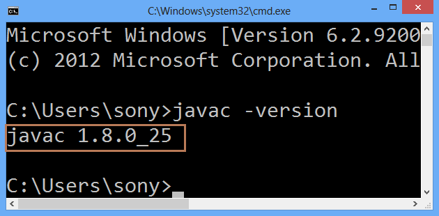 Verify Java path setup - prowessapps.com