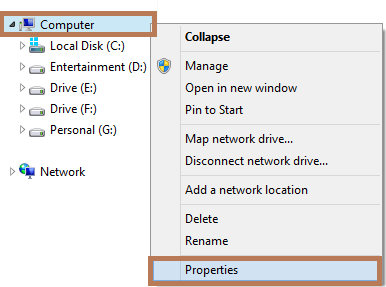 Windows system properties - prowessapps.com